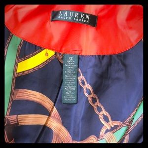 Lauren Ralph Lauren puffer orange xs jacket slim